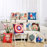 Fashion Christmas Decorative Case Linen Cotton Cushion 4