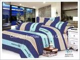 Microfiber Printed Complete Bedding Sheets Set with Soft and Cozy Touch