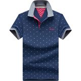 Wholesale Men Printed Polo Shirts Fashion Cotton Polo Shirts