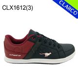 Men Sports Running Sneaker Shoes with PU Leather