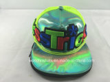 TPU Double Brim Snapback Cap with 3D Embroidery and Printed Logo Design