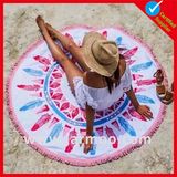 150X150cm Custom Printing Round Cotton Towel