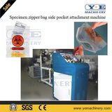 Specimen Bag Side Pocket Zipper Bag Making Machine