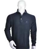 Men's 100%Cashmere Long Sleeve Pullove Sweater