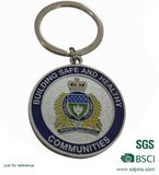 Custom Round Stamping Metal Keychains for Promotion