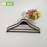 High Top Good Quality Non Slip Tie Bar Plastic Adult Hanger