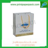 Custom Design Prmotional Recyclable Luxury Retail Kraft Paper Bag