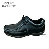 Black Leather Shoes Men Good Quality