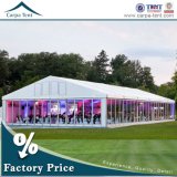 Premium Outdoor Clear Glass Wall VIP Marquee Big Event Tent with Integrated Cassette Floor for Merchandising