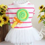 Summer Apparel Puppy Dog Apparel Clothes Casual Candy Dress