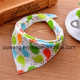 Wholesale OEM Service Organic Cotton Baby Bandana Drool Bibs