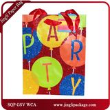 Custom Printed High Quality Paper Bags Gift Bags with Glitter