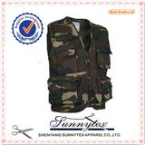 Men's Vest Be Made with High Quality Cotton/Polyester