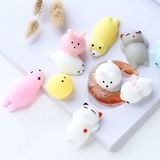 Fidget Toy Free Soft Silicone Baby Dolls Animals Squishy Toys