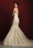 Fabulous Bodice Sweetheart Mermaid Wedding Dress (Dream-100034)