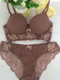 Good Quality Push up Women Lingerie with Elegant Lace (CSM01)