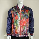 Custom Fashion Sublimated Satin Jackets for Women