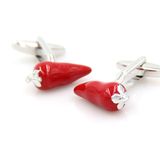 VAGULA Funny Mancuerna Pepper Cufflinks (HLK35147)