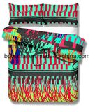Pigment Bed Sheet/Mattress Fabric Microfiber Printed Fabric
