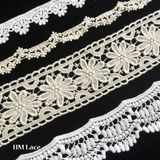 Thin Cut Flower Trim Lace for Garment Decoration, Decoration Appliques L129