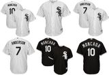 Chicago White Sox Yoan Moncada and Tim Andersonl Baseball Jerseys