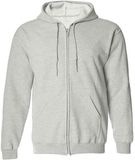 Custom Made Mens Big & Tall Fleece Full-Zip Hooded Sweatshirt