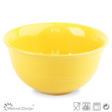 Custom Solid Color Ceramic Bowl