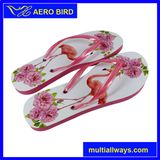 Hotest African Digital Printing Slippers for Ladies (BF15001-Pink)