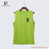 Custom Mans Soccer Sleeveless Leisure Shirt Tank Top Sport Suit