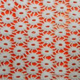 White Water Soluble Cotton Lace Fabric (L5115)