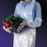 Medical PE Apron Poly Coated Apron Disposable HDPE/LDPE Apron