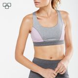 High Wicking Breathable Running Tops Cross Back Sport Bra