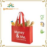 Lead-Free Cmyk Imprint Shopper Laminated PP Non-Woven Bag