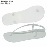 Shiny PVC Strap Girls Sandal Style EVA Flip Flop