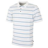 Men's Golf Staten Striped High Quality Cotton Polo Shirt with Custom Logo