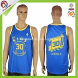 Printing Your Logo Custom Men's Gym Singlet Sublimation Stringer Vest