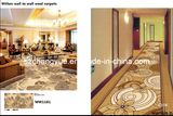 Machine Woven Jacquard Wool Wall to Wall Hotel Corridor Carpets