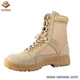 Leather Collar Military Desert Boots with Anti-Slip Outsole (WDB015)