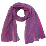 Lady Fashion Polyester Printed Spring Silk Scarf (YKY4217)