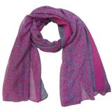 Lady Fashion Polyester Printed Spring Silk Scarf (YKY4217)