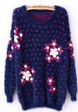 Mohair Sweater Jacquard Weave (BTX692)