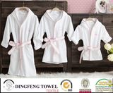 100% Cotton Solid Color Super Soft Children Bathrobe Df-8830