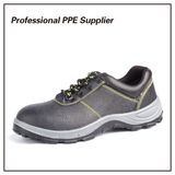 Genuine Leather Iron Steel Safety Shoes Work Shoe