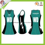 Cheap Custom Design Team Sport Women Netball Uniforms Dress Netball Wear