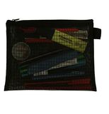 Mesh Bag with Zipper, Organize Supplies, Cosmetics, Travel Accessories