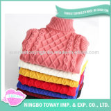 Fashion Pink Green Girl Ladies Knitted Sweater Pullover