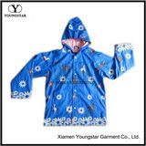 PU Coating Children / Kid Rain Jacket with Fashion Design