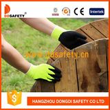 Ddsafety 2017 Black Latex Coated Work Glove Crinkle Finished