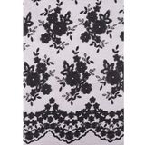 Fashion Embroidery Nylon Mesh Net Lace Fabric
