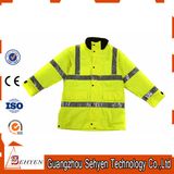 Winter Reflective High Visibility Safety Parka Jacket